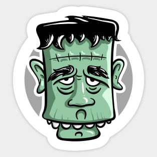 Freaky Frankenstein Sticker